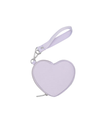 Heart Wristlet<br>Soft Lavender