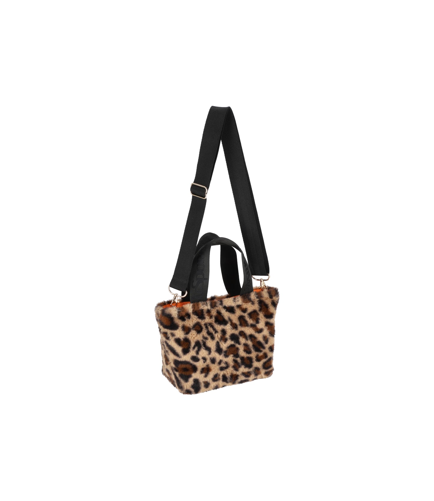 Fur East/West Tote<br>Leopard Fluffy Fur