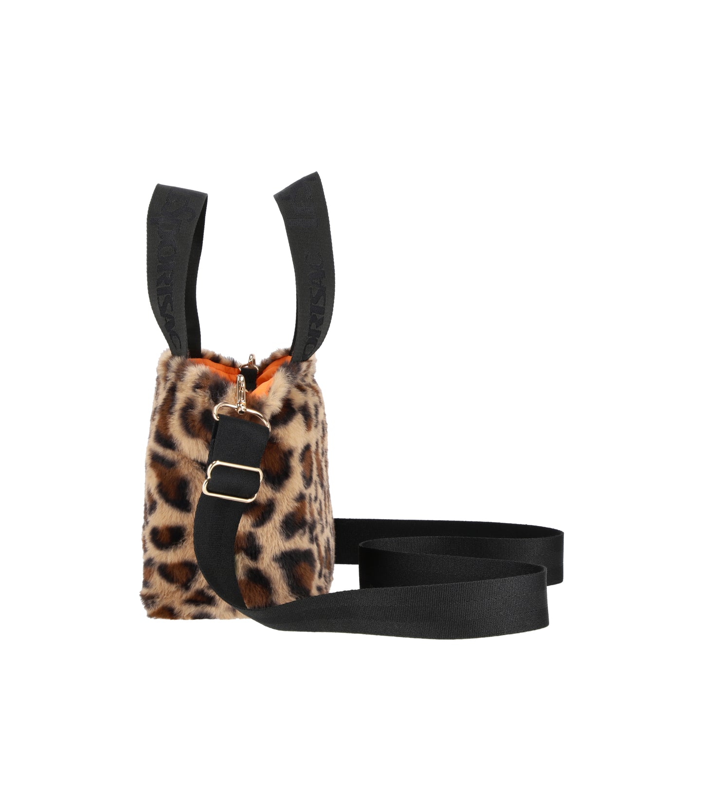 Fur East/West Tote<br>Leopard Fluffy Fur