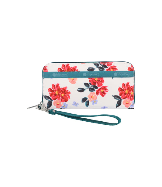 Tech Wallet Wristlet<br>Painterly Floral