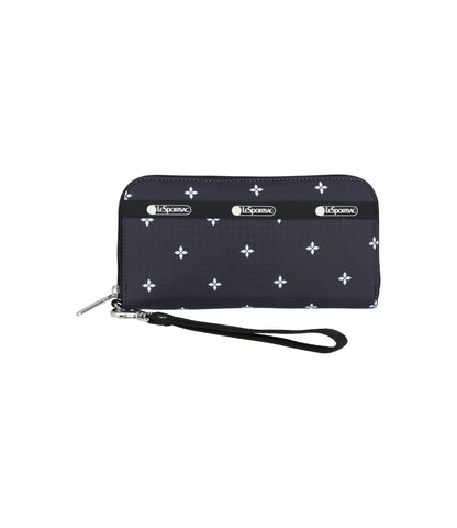 Tech Wallet Wristlet<br>Ditsy Diamond