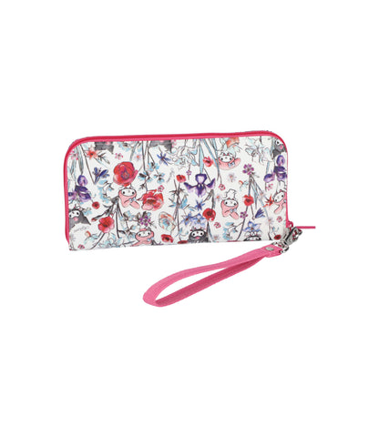 Tech Wallet Wristlet<br>My Melody Kuromi Pink