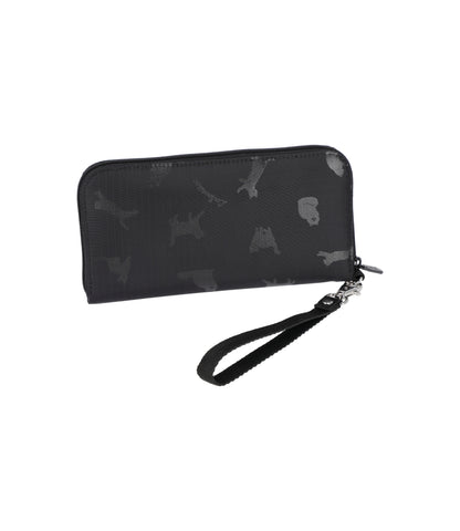Tech Wallet Wristlet<br>Black Cats