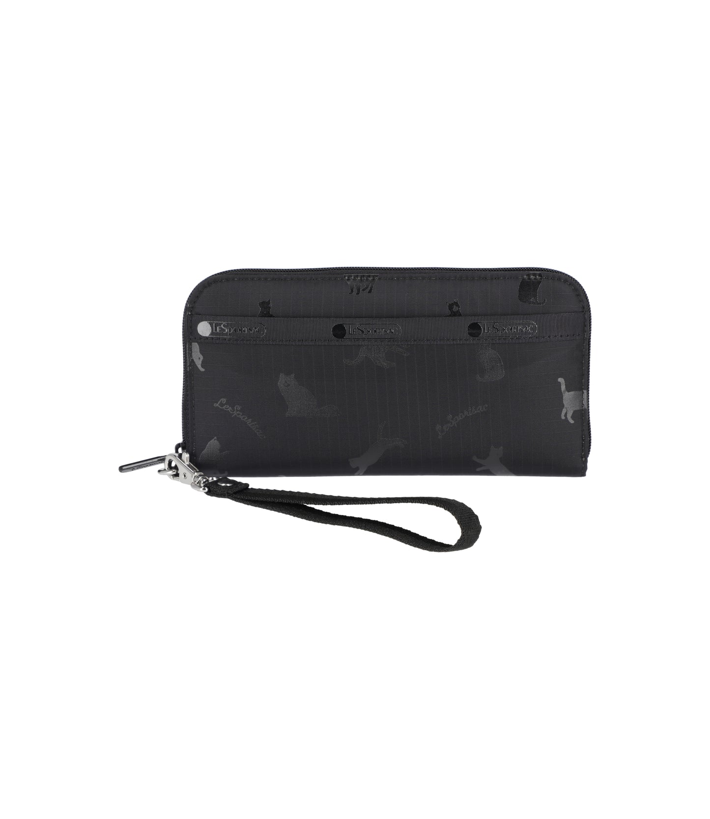 Tech Wallet Wristlet<br>Black Cats