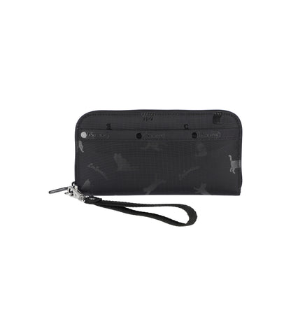 Tech Wallet Wristlet<br>Black Cats