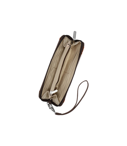 Tech Wallet Wristlet<br>Dashing Foxes