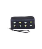 Tech Wallet Wristlet<br>Peony Embroidery