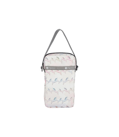 Mini Phone Crossbody<br>Pastel Unicorn