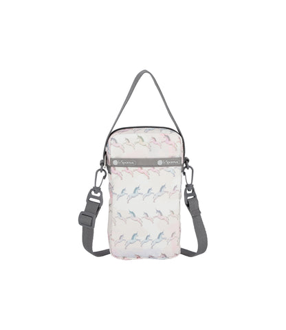 Mini Phone Crossbody<br>Pastel Unicorn