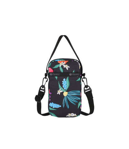 Mini Phone Crossbody<br>Wild Flower Watercolor