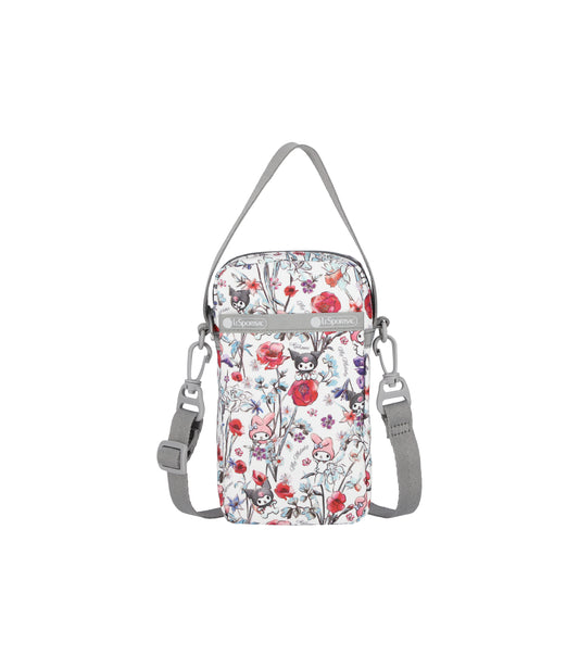 Mini Phone Crossbody<br>My Melody Kuromi Gray