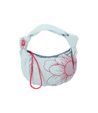 Small Embroidered Shoulder Bag<br>Summer Garden Embroidery