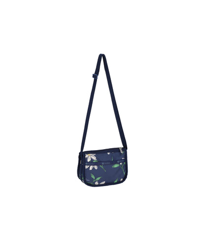 Classic Mini Hobo<br>Floral Blooms Navy