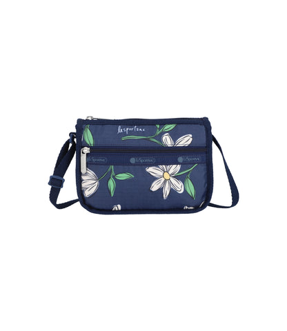Classic Mini Hobo<br>Floral Blooms Navy