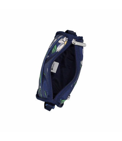 Classic Mini Hobo<br>Floral Blooms Navy