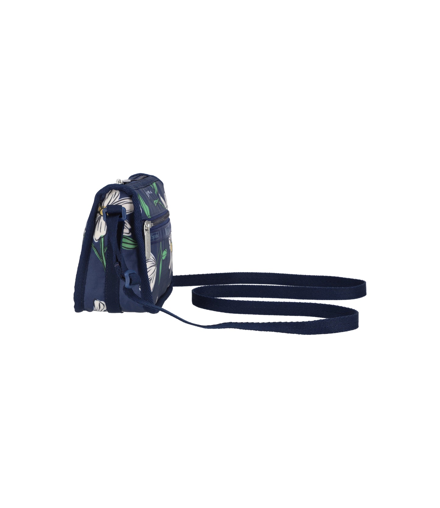 Classic Mini Hobo<br>Floral Blooms Navy