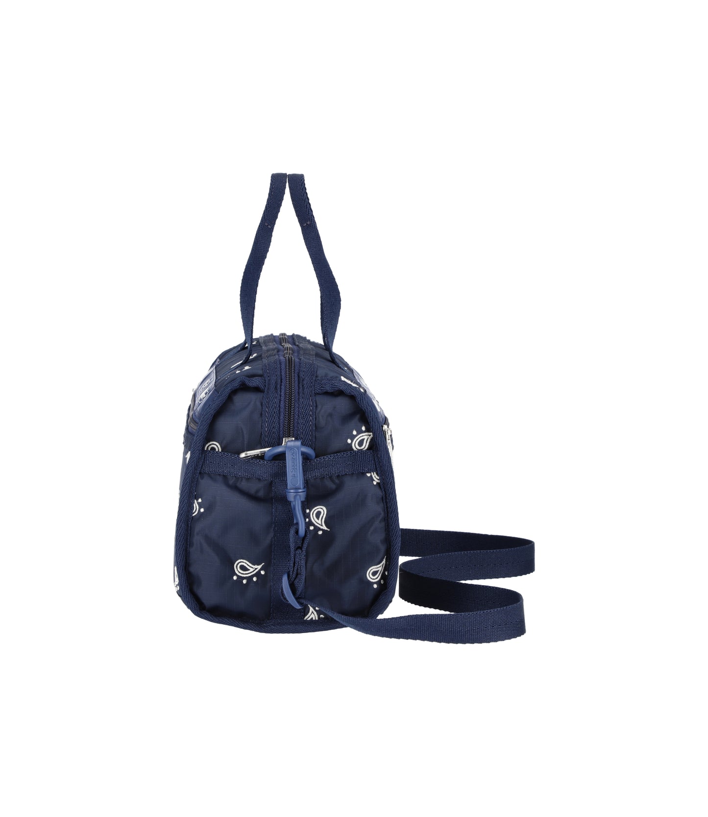 Deluxe Mini Duffel<br>Navy Bandana Embroidery