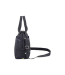 York Satchel<br>Peony Embroidery