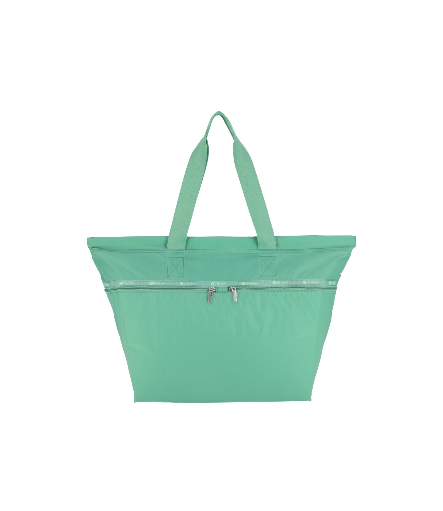 Carlin Zip Top Tote Bag<br>Sage Green