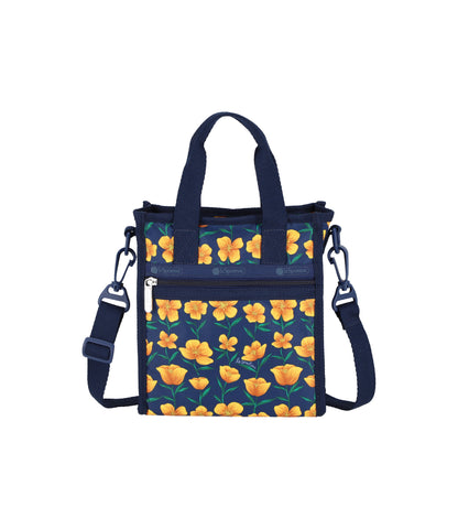 Mini North/South Tote<br>Blooming Vines