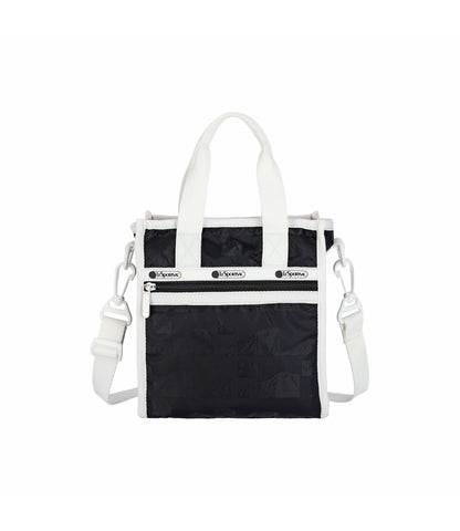 Mini North/South Tote<br>Summit Jacquard Black