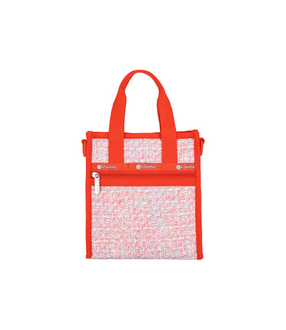 Mini North/South Tote<br>Weave Pink