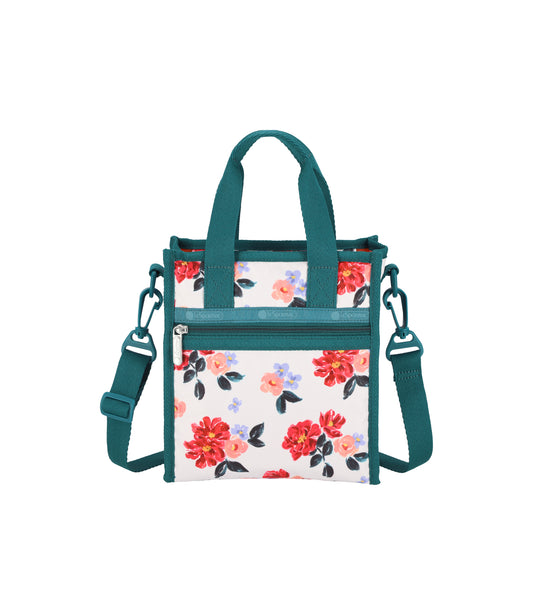 Mini North/South Tote<br>Painterly Floral
