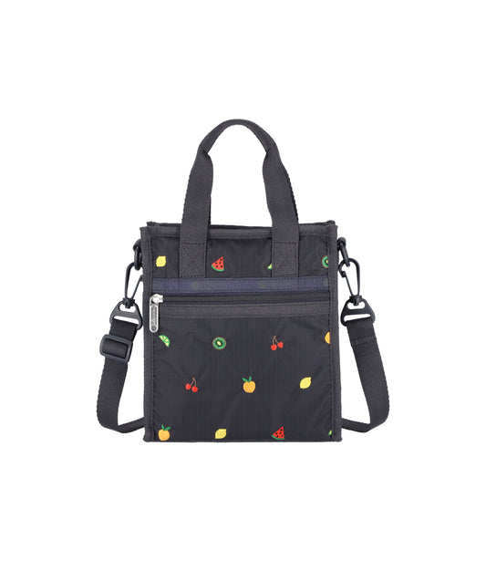 Mini North/South Tote<br>Mixed Fruit Embroidery