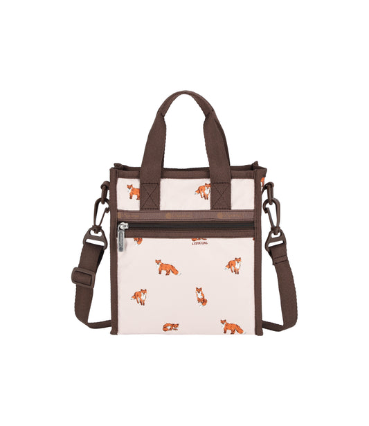 Mini North/South Tote<br>Dashing Foxes