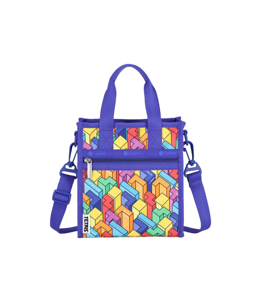 Mini North/South Tote<br>Tetrimino City Blocks