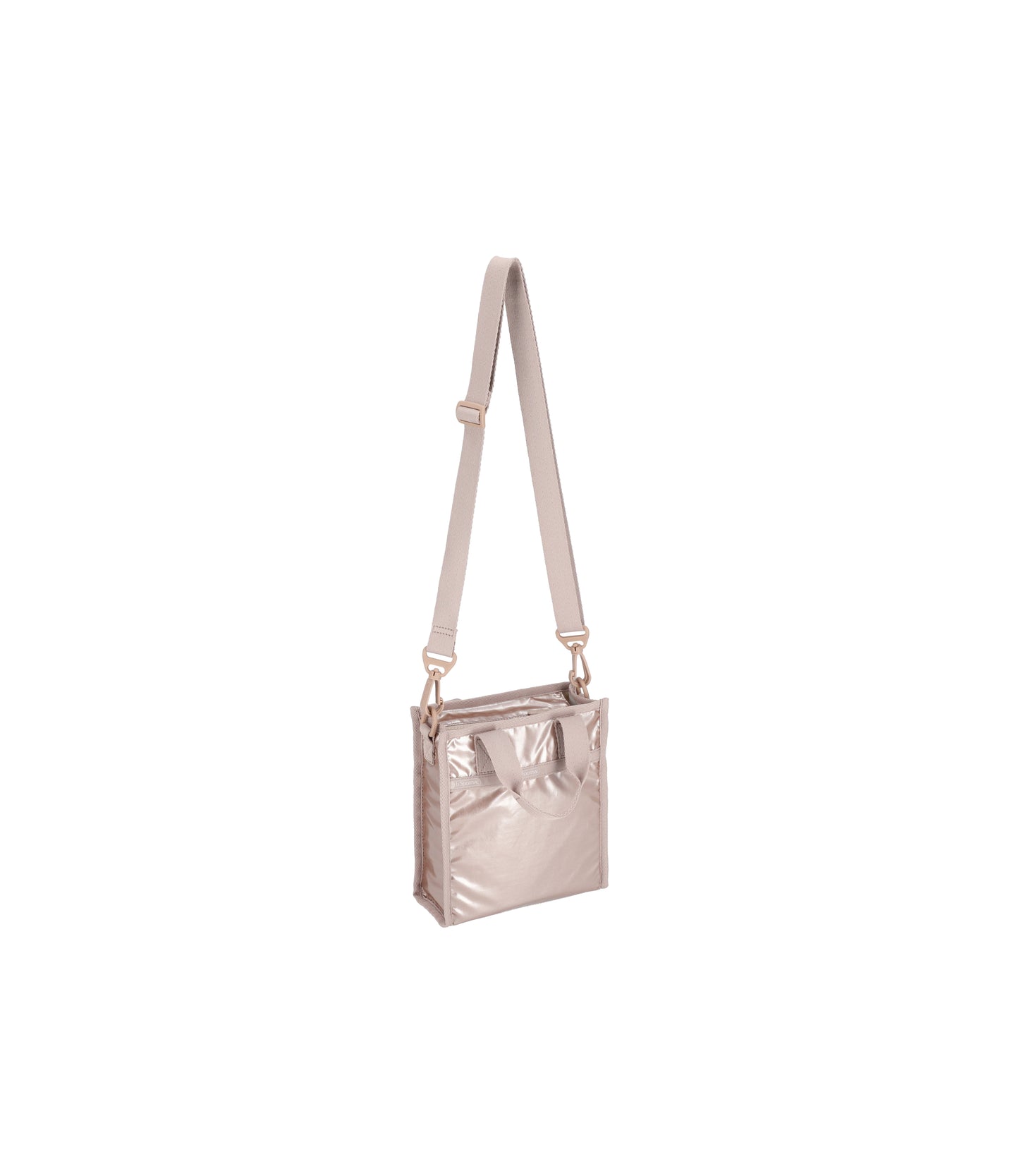 Mini North/South Tote<br>Rose Gold Shine