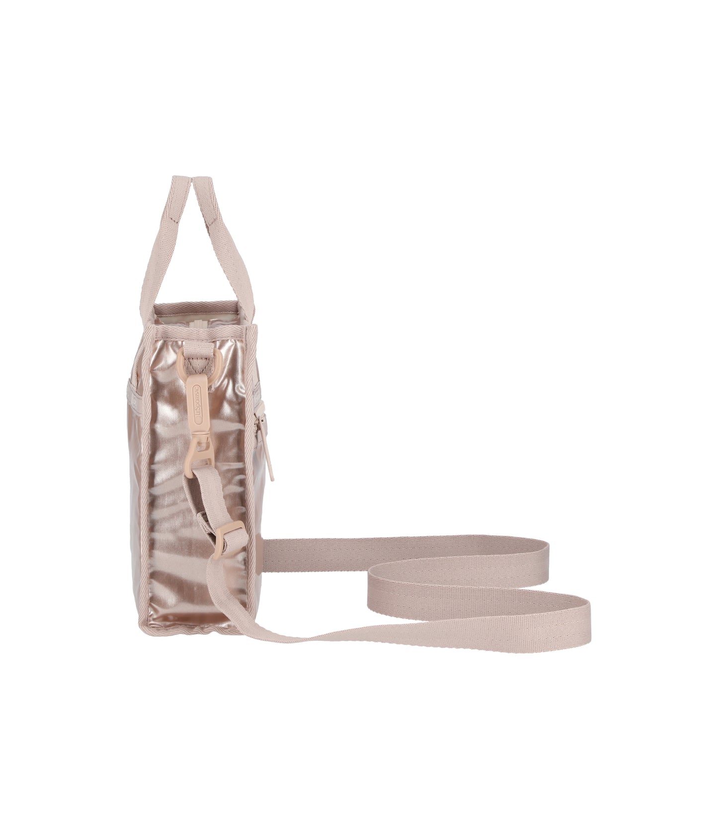 Mini North/South Tote<br>Rose Gold Shine