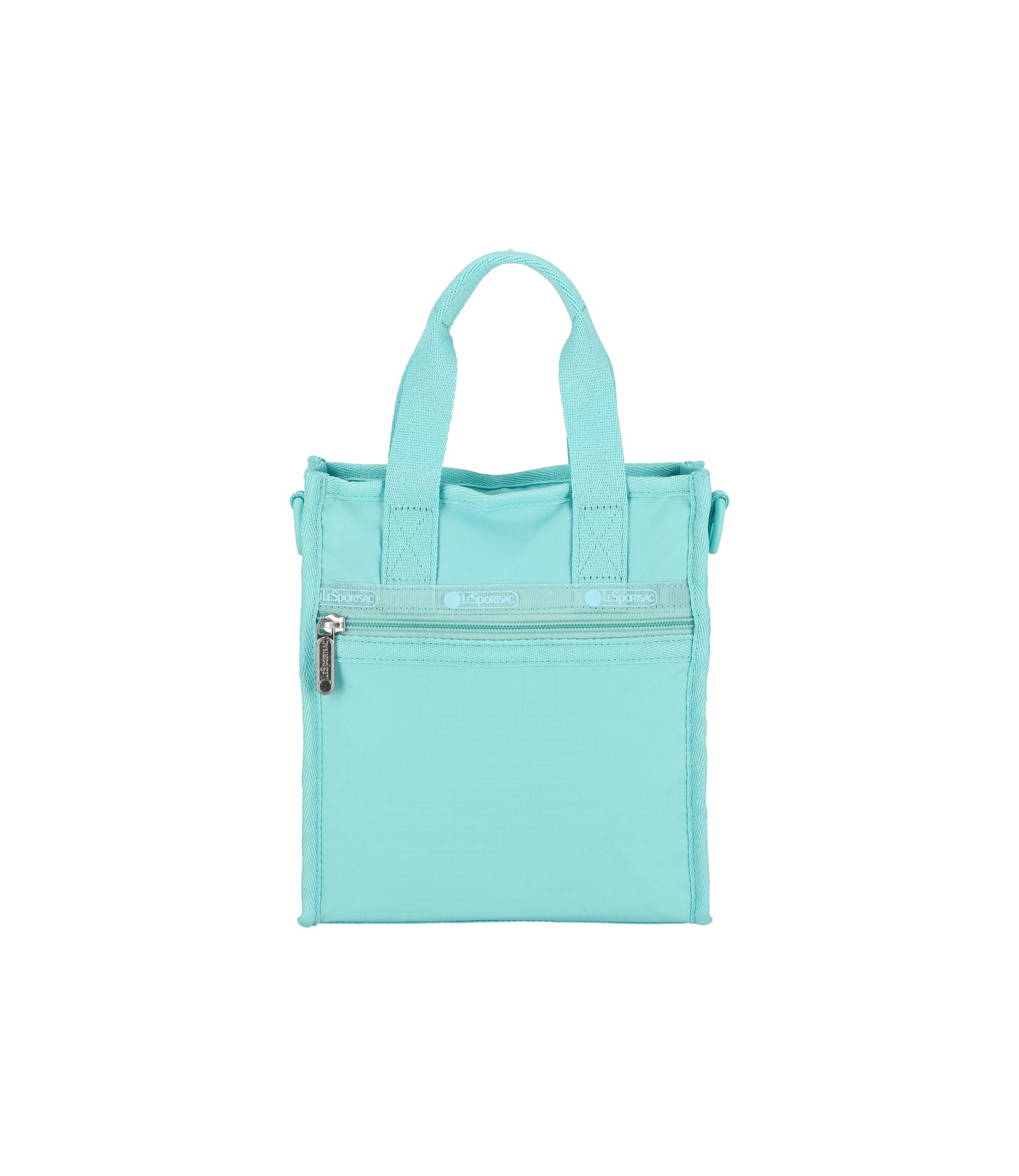 Mini North/South Tote<br>Pale Turquoise