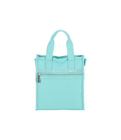 Mini North/South Tote<br>Pale Turquoise