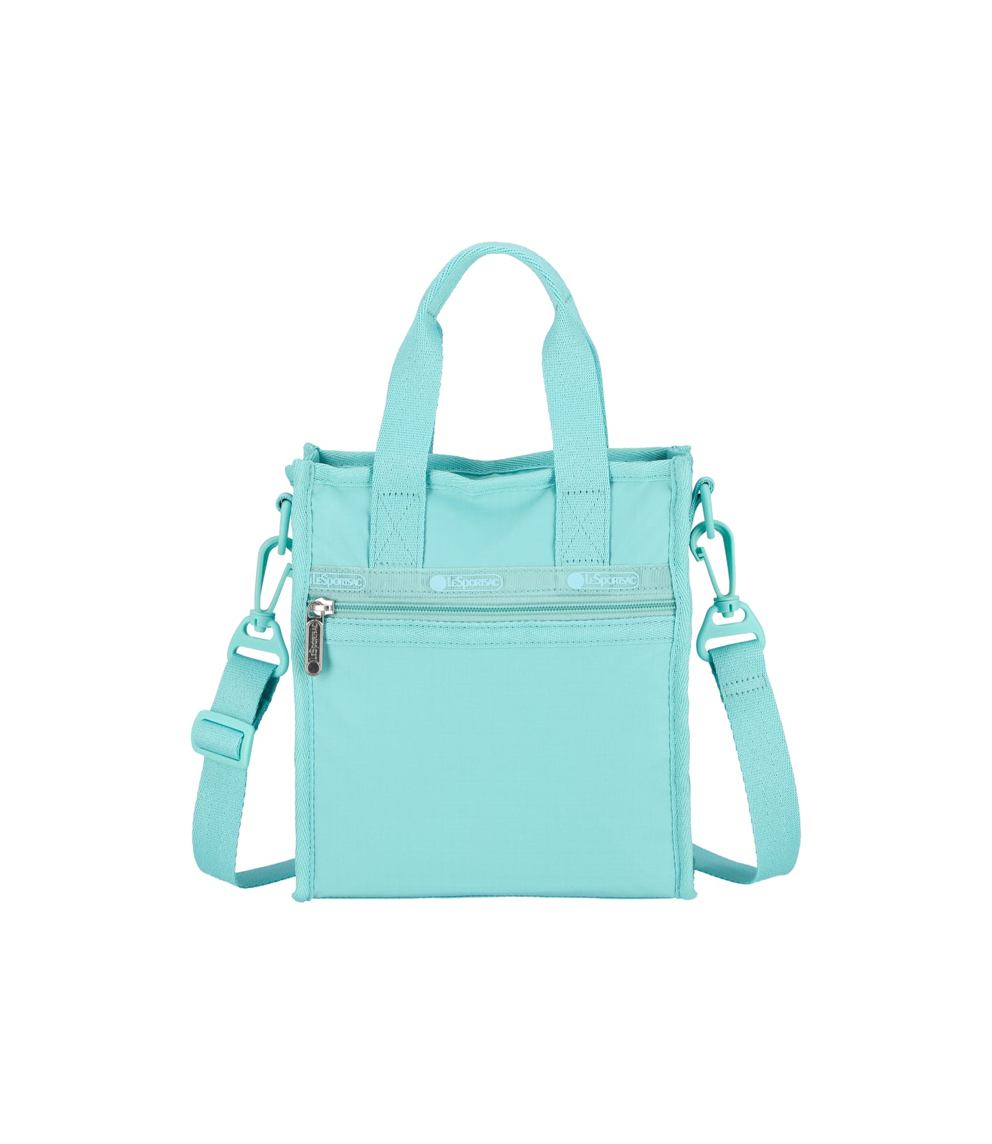 Mini North/South Tote<br>Pale Turquoise