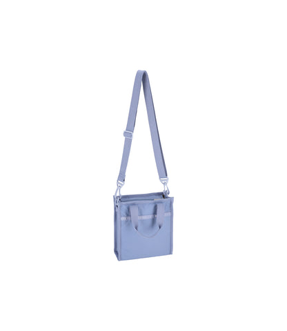 Mini North/South Tote<br>Slate Blue
