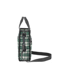 Mini North/South Tote<br>Autumn Green Check