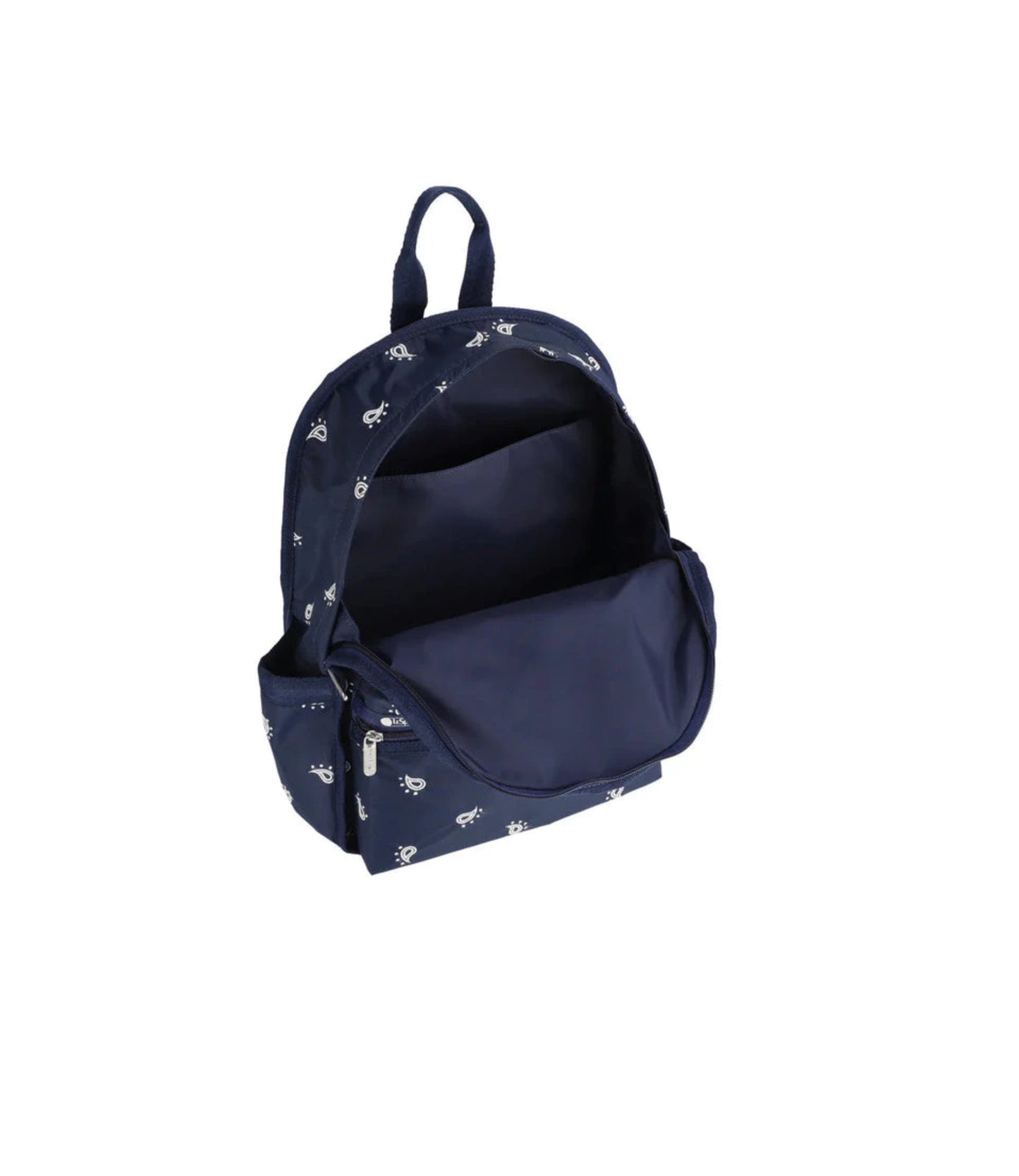 Route Small Backpack<br>Navy Bandana Embroidery