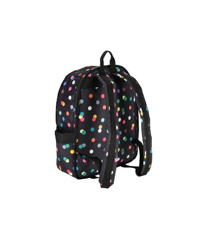 Route Backpack<br>Multicolor Dots Black