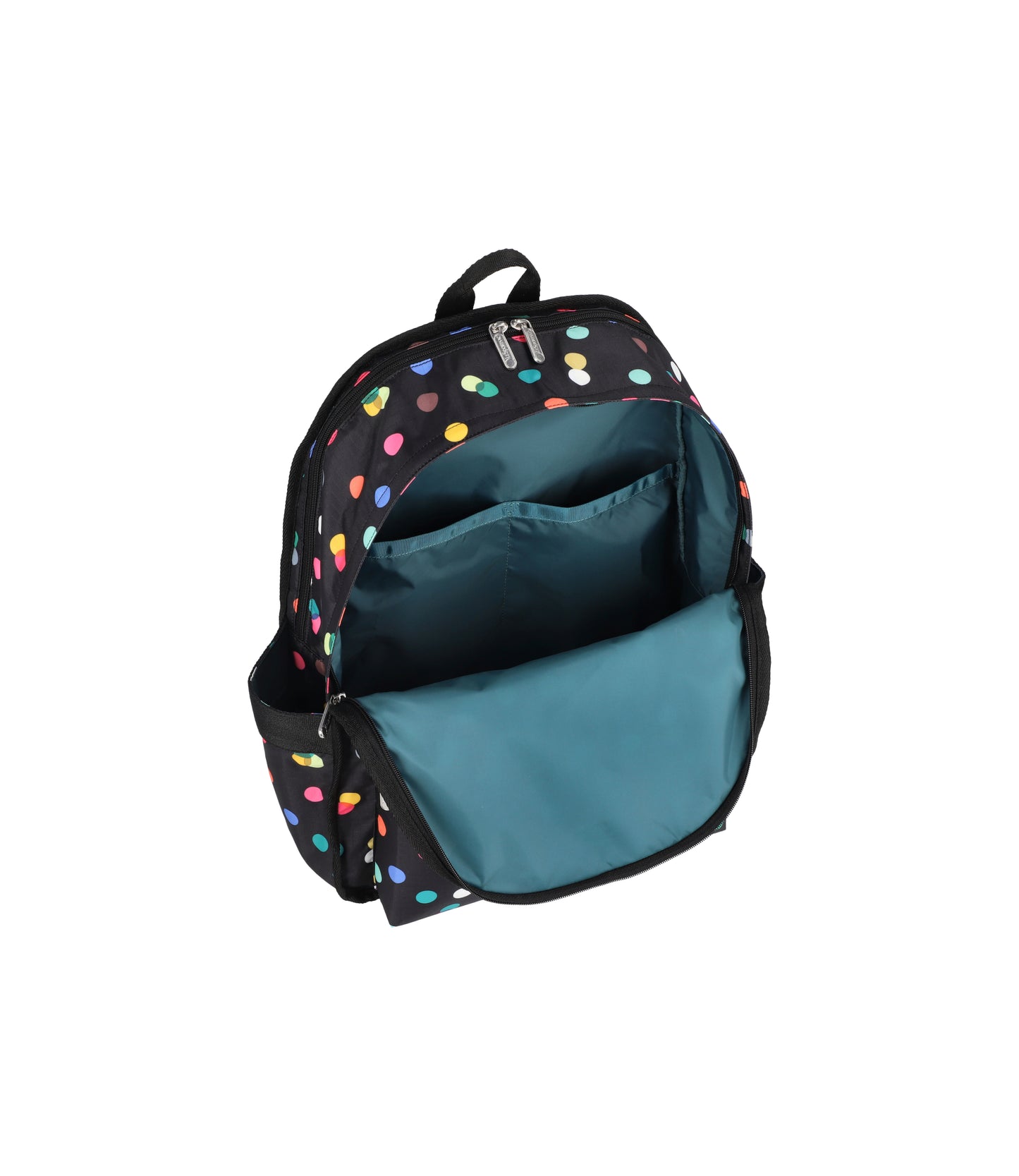 Route Backpack<br>Multicolor Dots Black