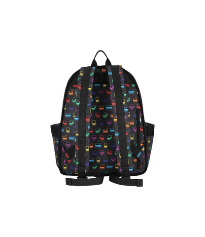 Route Backpack<br>Tetris Falling Blocks