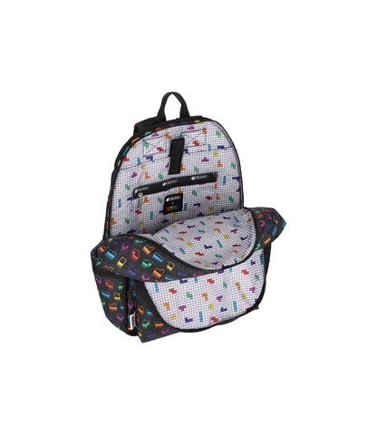 Route Backpack<br>Tetris Falling Blocks