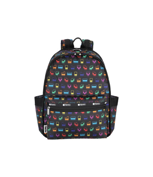 Route Backpack<br>Tetris Falling Blocks