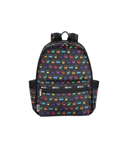 Route Backpack<br>Tetris Falling Blocks