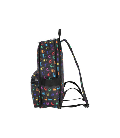 Route Backpack<br>Tetris Falling Blocks