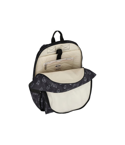 Route Backpack<br>Miffy Black Stencil