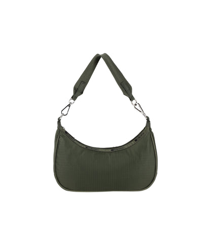 Small Convertible Hobo<br>Dark Olive