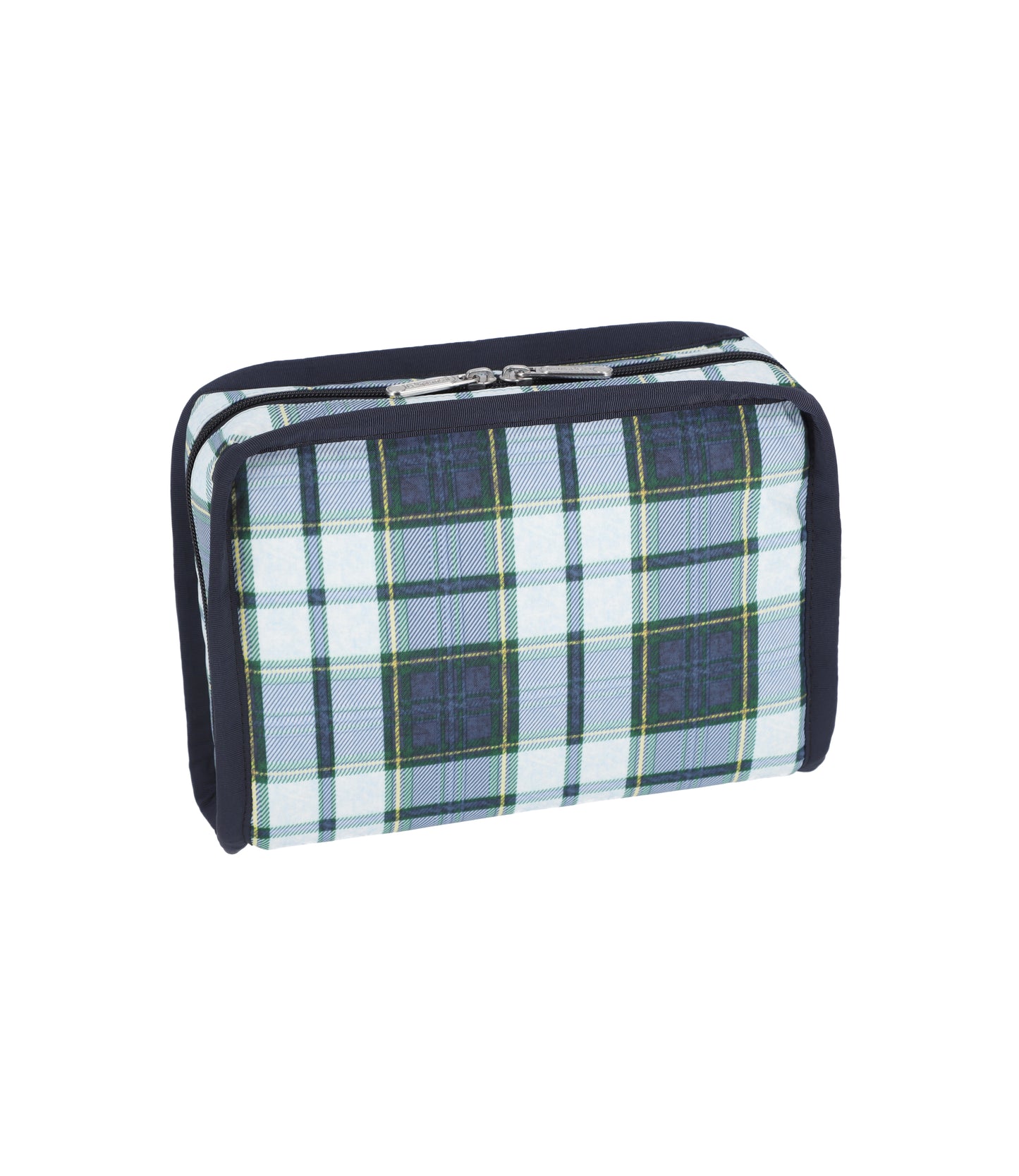 Tech Organizer<br>Deep Blue Tartan