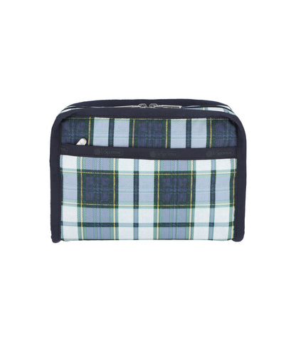 Tech Organizer<br>Deep Blue Tartan