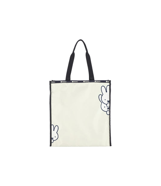 Large Book Tote<br>Miffy Ivory Large Book Tote